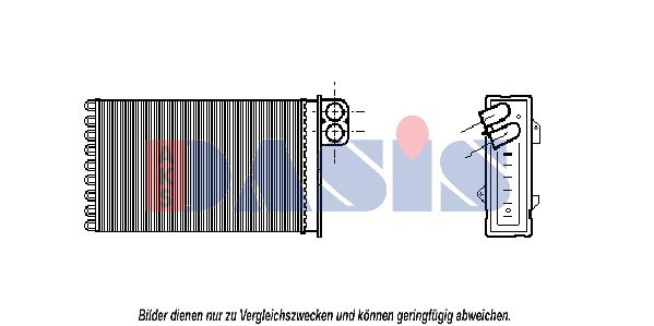 AKS DASIS Soojusvaheti,salongiküte 169005N